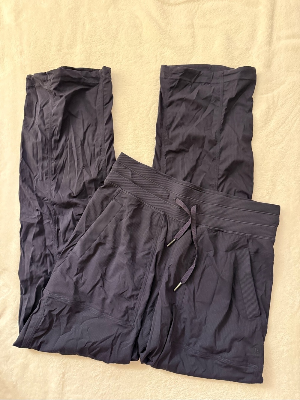 lululemon athletica Navy Drawstring Casual Pants